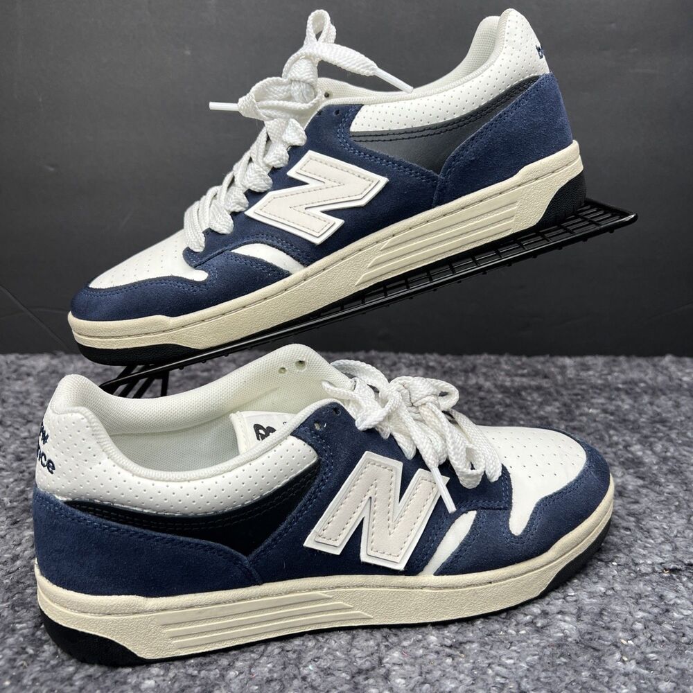 New Balance BB480PEN Numeric 480 Men's 9 WHITE/Blue
